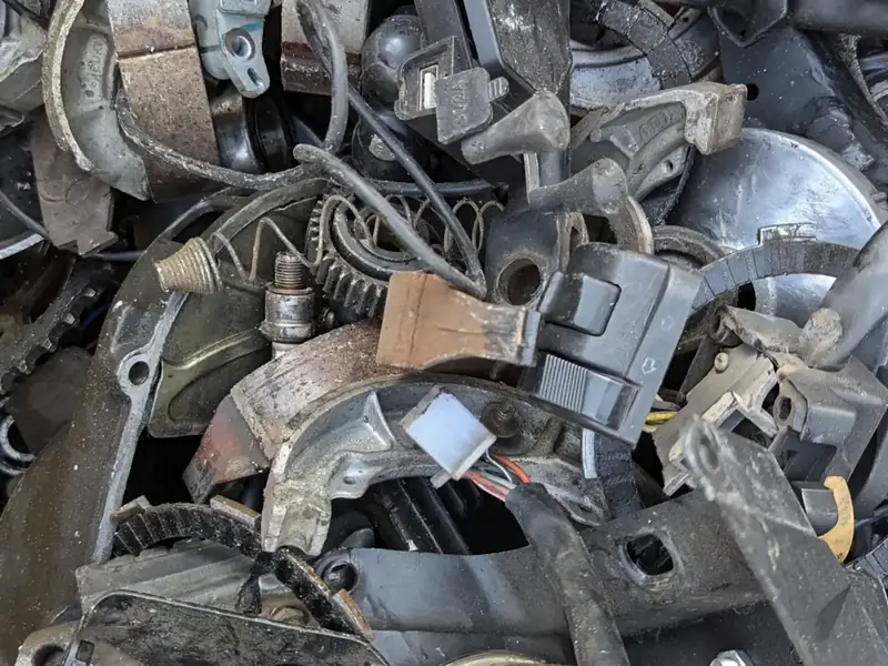 Mixed metal parts and scrap